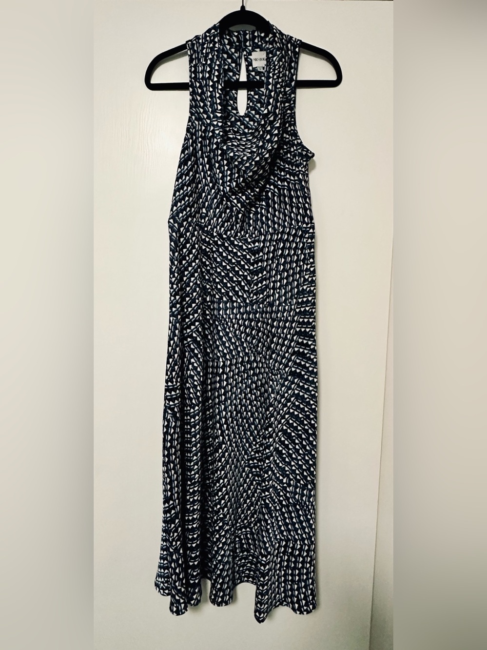 Nic+Zoe Cowl Neck Sleeveless Maxi Dress